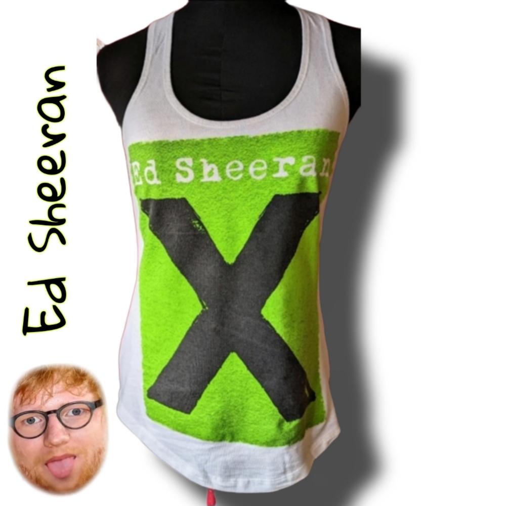Ed Sheeran ✖️ Razorback Tank, Ladies Small